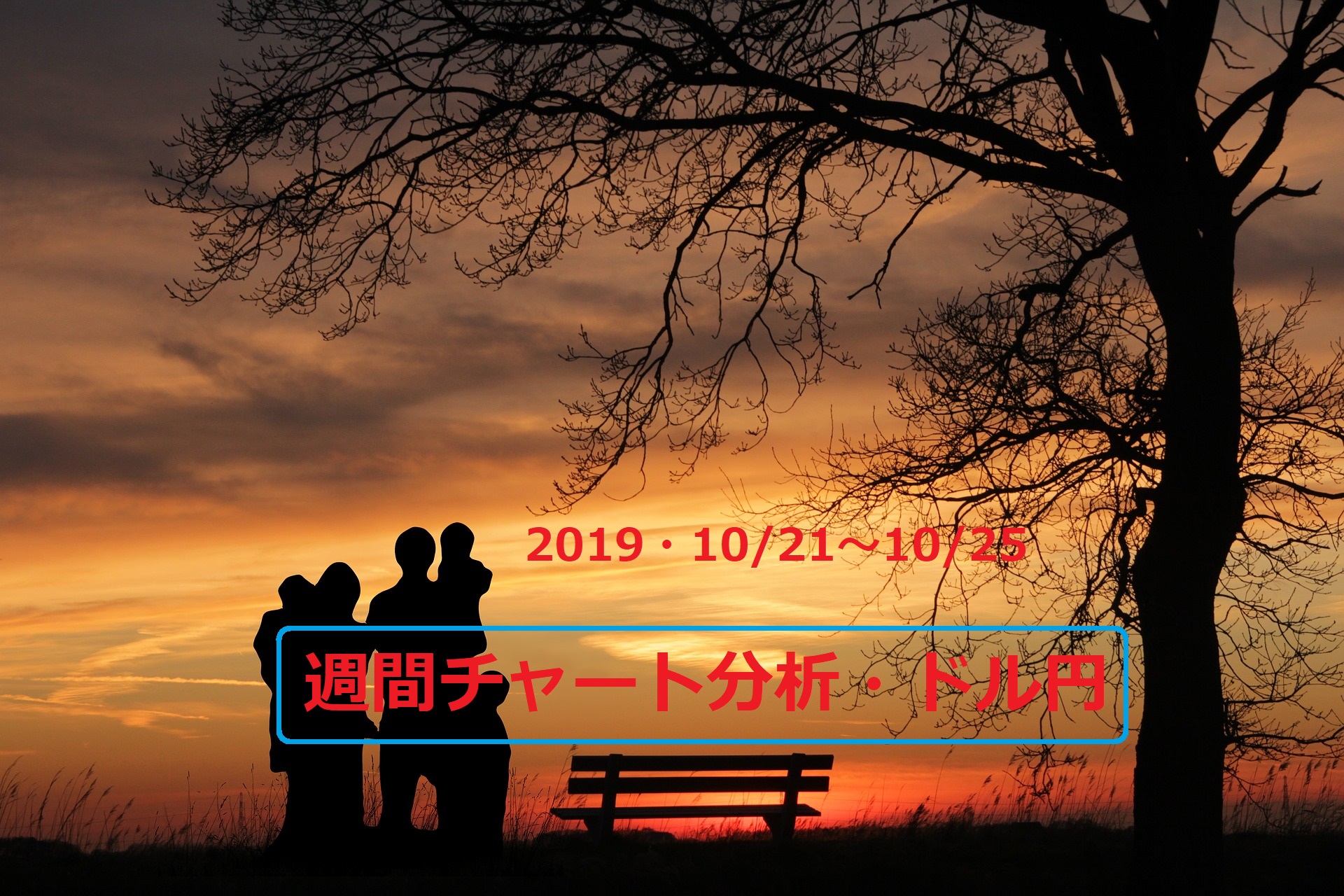 【FX】週間チャート分析・ドル円【2019・10/21～10/25】