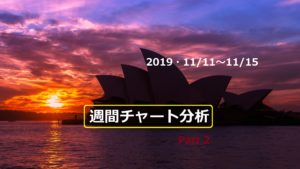 【FX】週間チャート分析【2019・11/11~11/15】【Part 2】