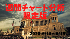 【FX】週間チャート分析限定版【2020.6/15～6/19】
