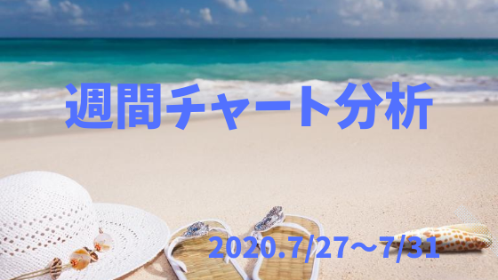 【FX相場予測】週間チャート分析・ドル円【2020.7/27～7/31】