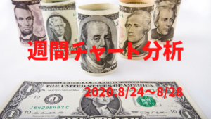 【FX相場予測】週間チャート分析・ドル円【2020.8/24~8/28】