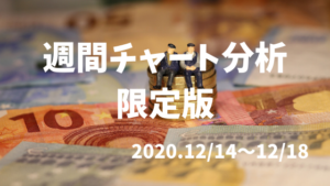 【FX】週間チャート分析限定版・年内ラストです【2020.12/14～12/18】