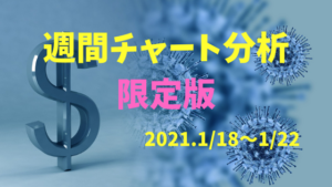 【FX相場予測】週間チャート分析限定版【2021.1/18～1/22】